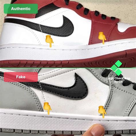 jordan 1 gs real vs fake